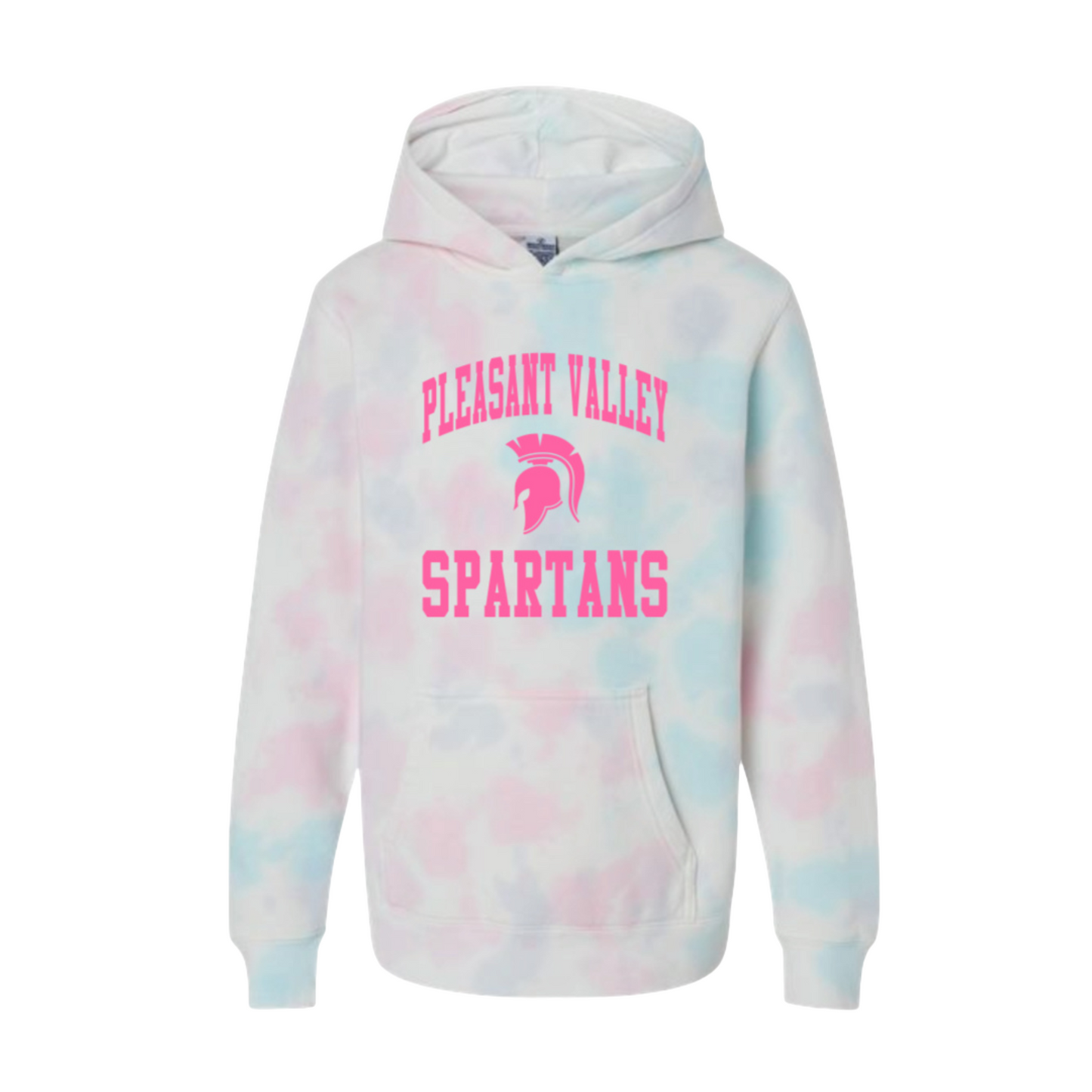 NEW! Youth Tie dye Hoodie - School Spirit