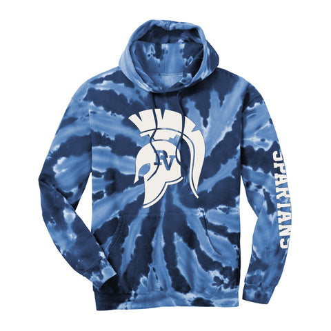 Navy Tie-Dye Hoody - limited sizes available