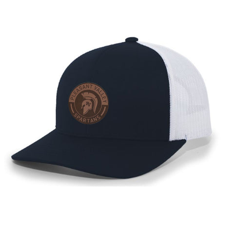 Trucker Hat with Leather Patch