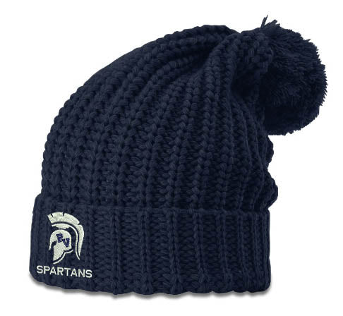 Stocking Hat - Ladies Chunk Pom Beanie