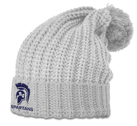 Stocking Hat - Ladies Chunk Pom Beanie