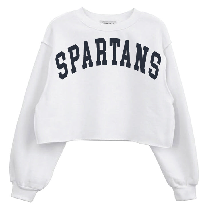 NEW! Cropped Crewneck - Old School