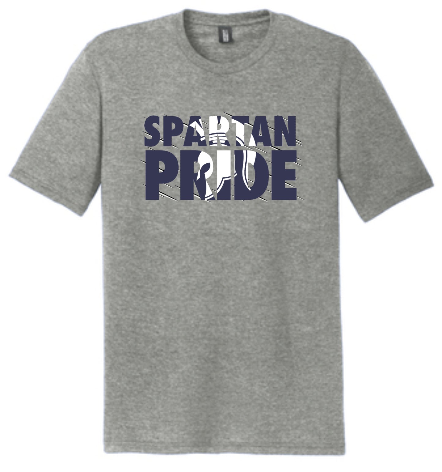 District Triblend Tee-Spartan Pride