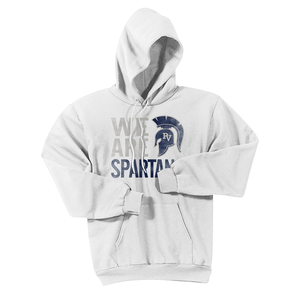 Hoodie - We Are Spartans - White