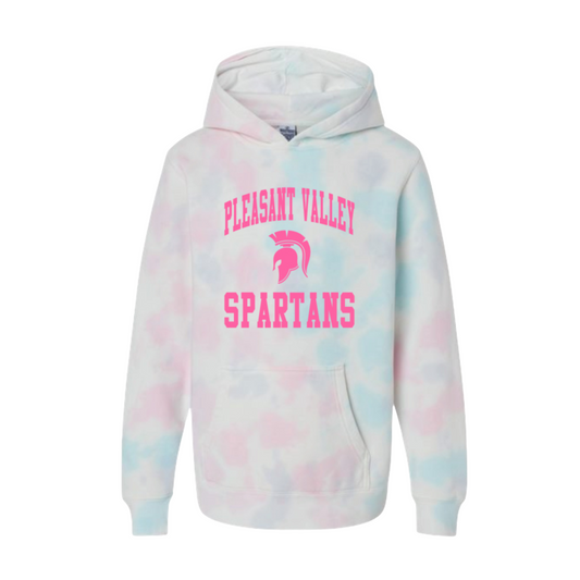 NEW! Youth Tie dye Hoodie - School Spirit