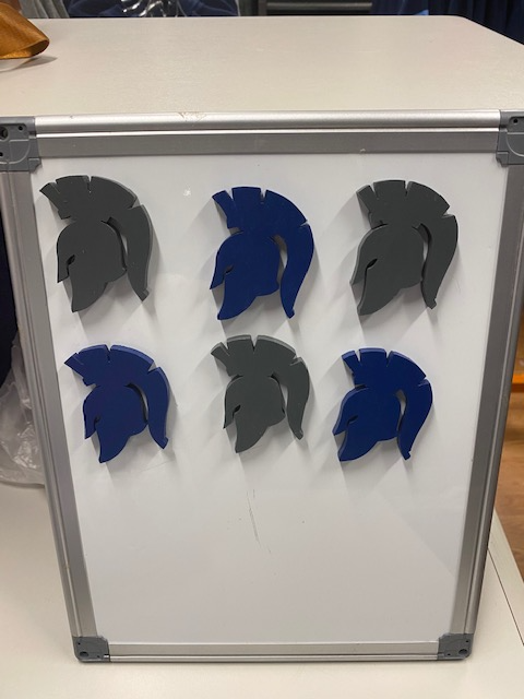 Spartan Head Magnet