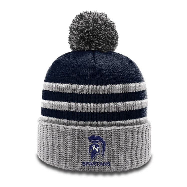 Beanie - with Pom & Cuff