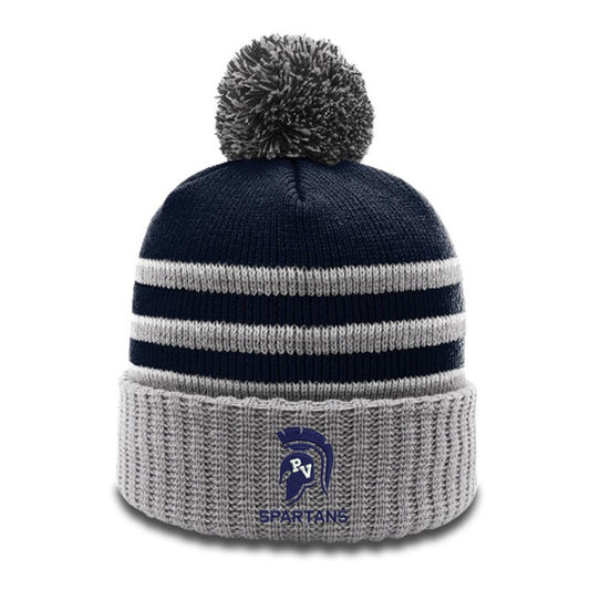 Beanie - with Pom & Cuff