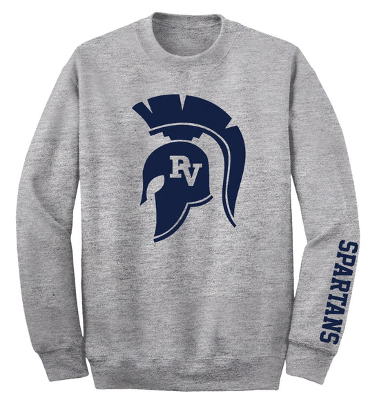 Crewneck Sweatshirt - Spartan Head