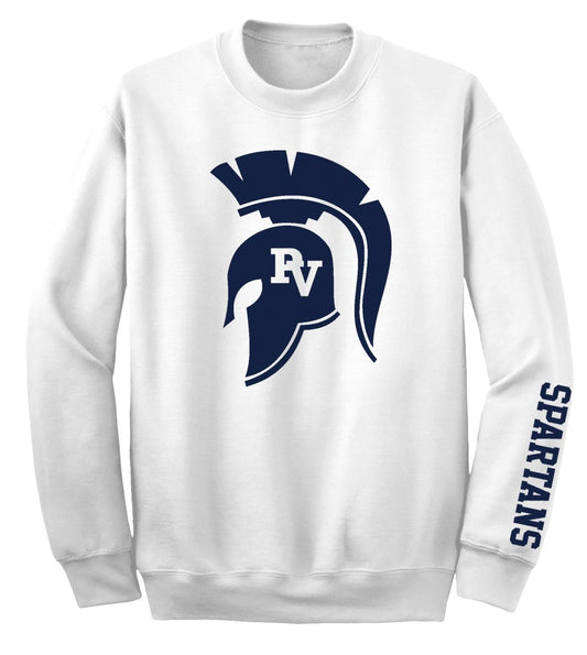 Crewneck Sweatshirt-Spartan Head